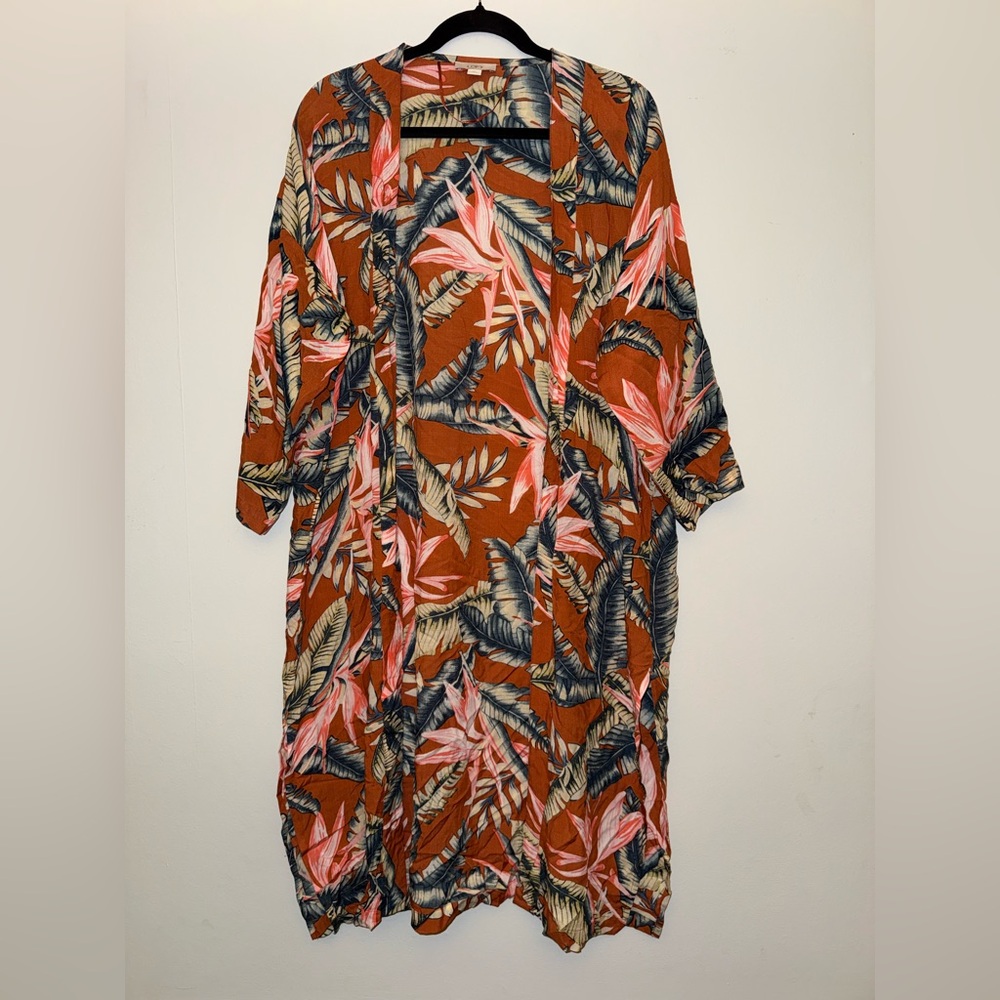 LOFT women’s beautiful long kimono sz M/L ✨